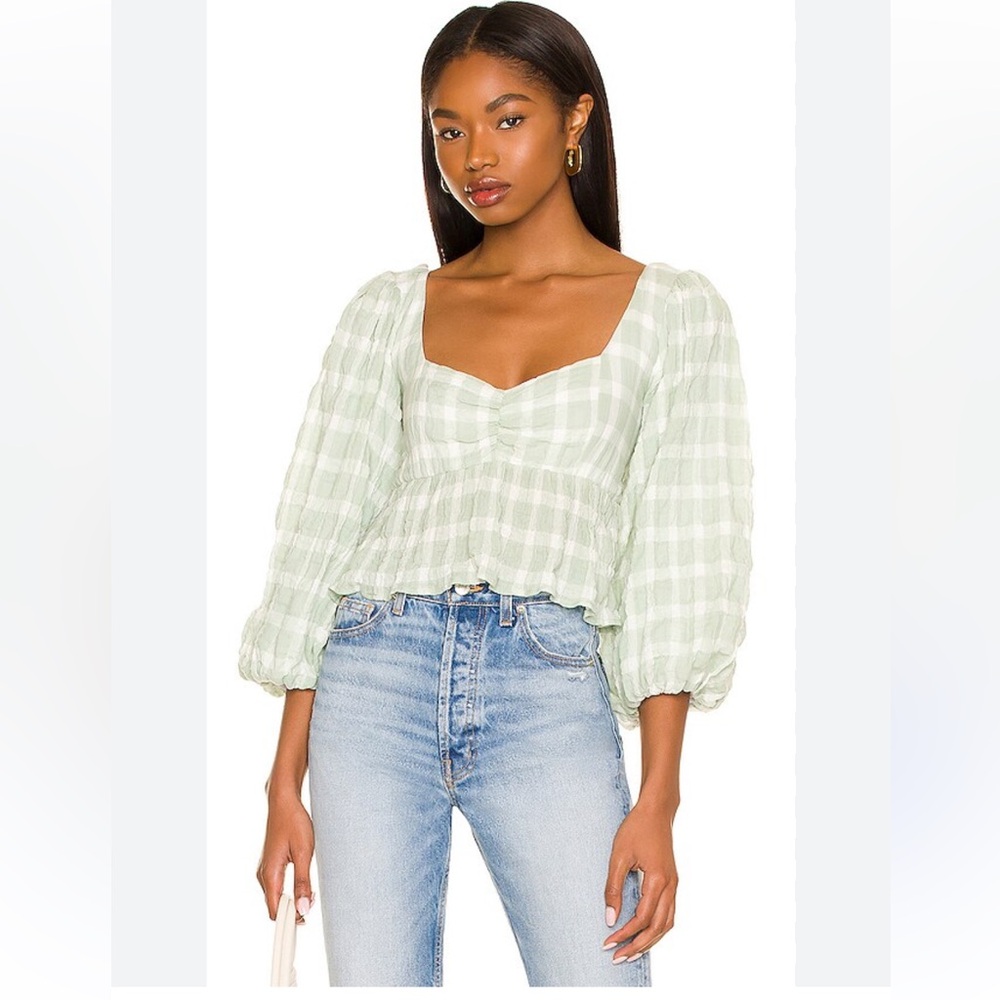 Angelique Top in Green Plaid
SHOW ME YOUR MUMU